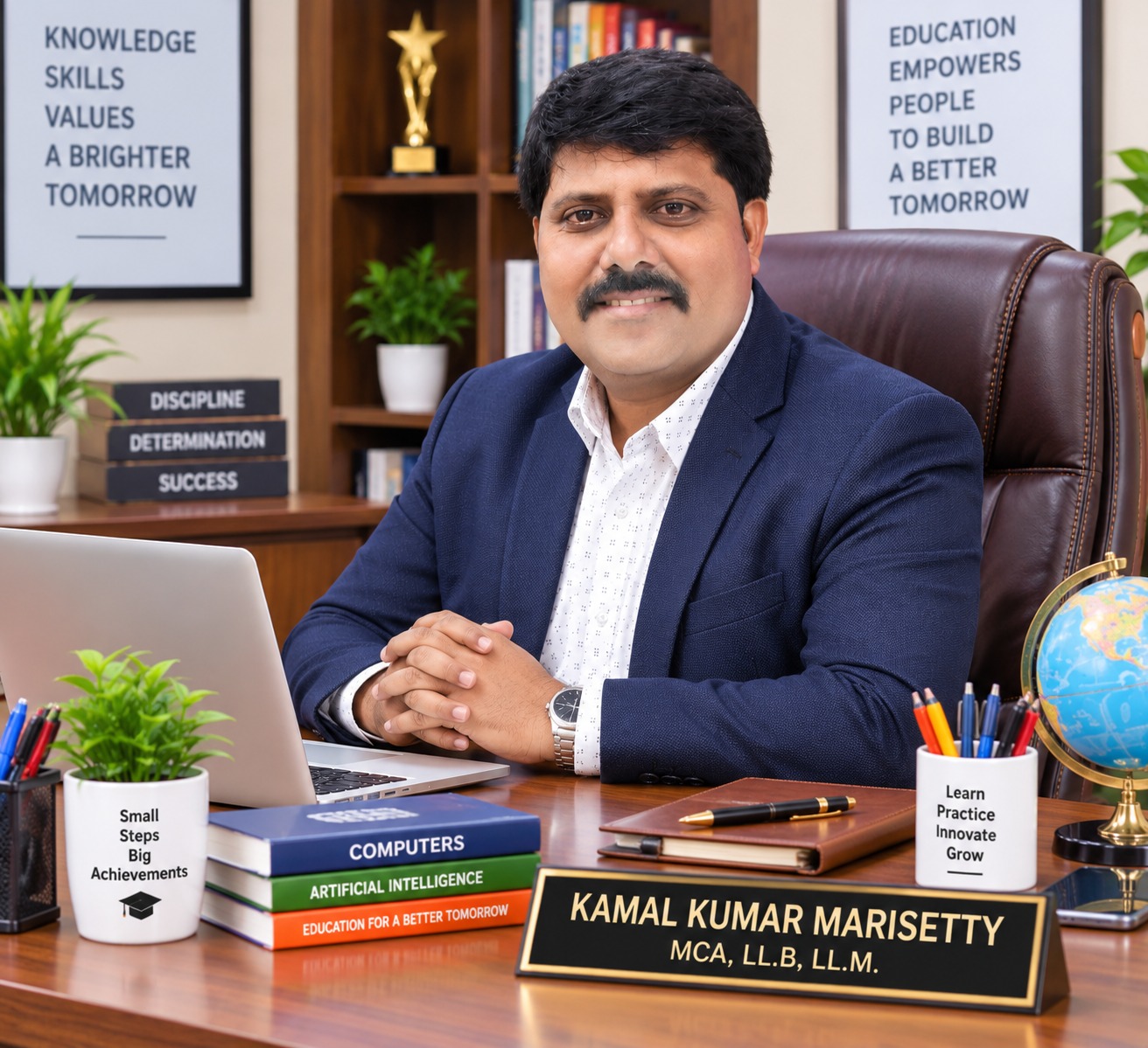 Kamal Kumar Marisetty, Founder and CEO of Kamal Educational Academy